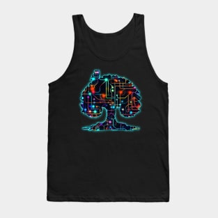 Cyber Tree Tank Top